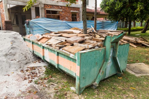Professional garden clearance in Osterley with cleaned outdoor space