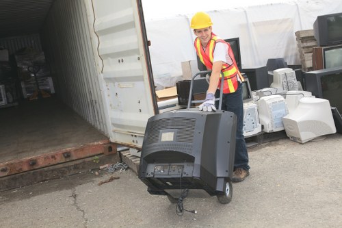 Accessible document and webpage showing service information for business waste collection