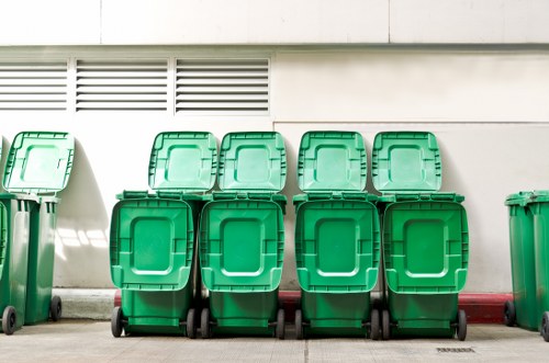 Recycling process in commercial waste removal